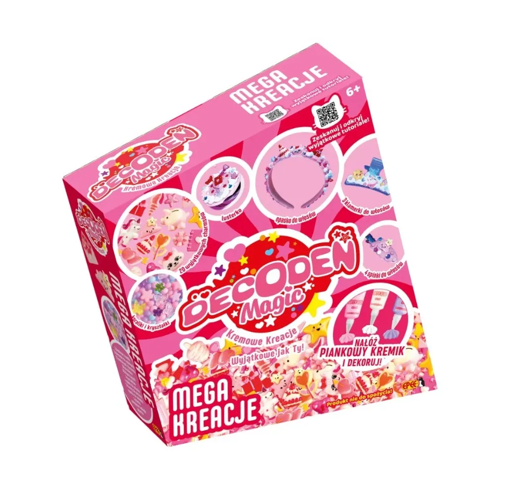 Decoden Magic Mega Kreacje – zestaw kreatywny Epee