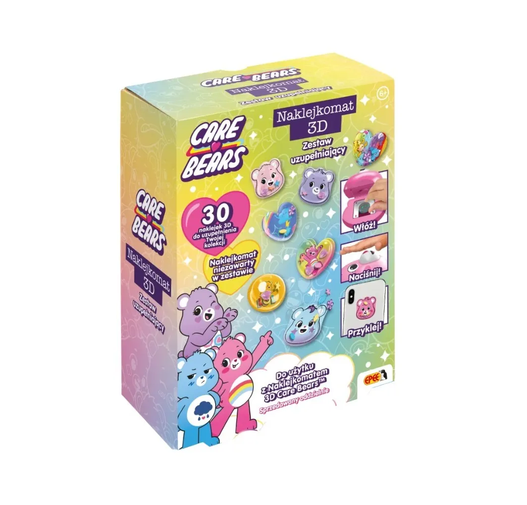 Care Bears Naklejkomat 3D uzupełnienie Epee