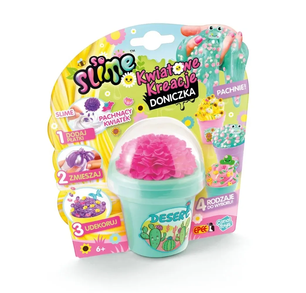 So Slime Kwiatowe Kreacje zestaw kreatywny Epee