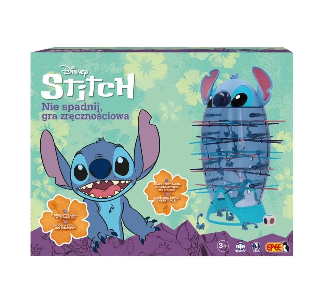 Stitch Nie spadnij – gra planszowa zręcznościowa Epee