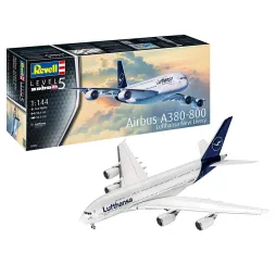 Revell Model plastikowy Airbus A380-800 Lufthansa New Livery