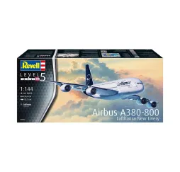 Revell Model plastikowy Airbus A380-800 Lufthansa New Livery