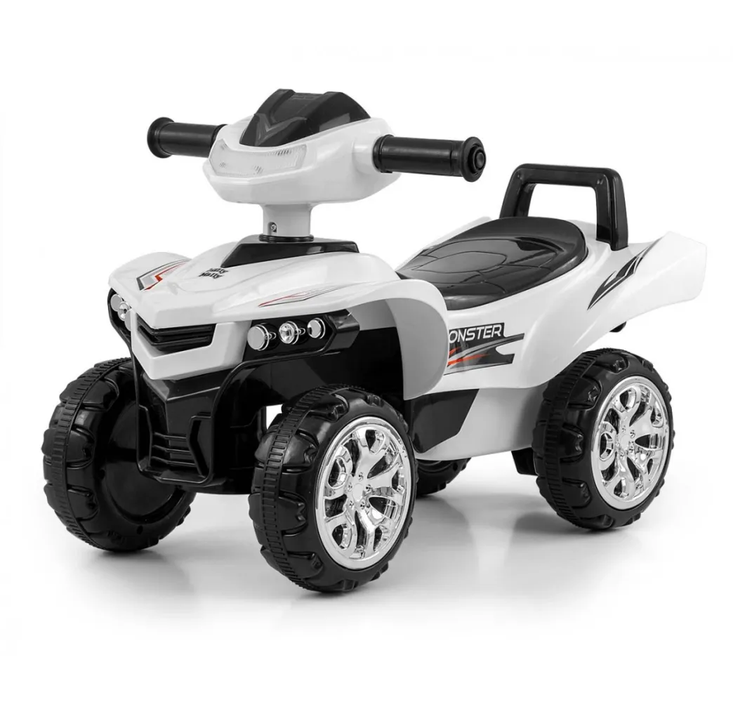 Milly Mally Monster biały jeździk quad dla malucha