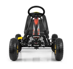 Milly Mally Thor czarny gokart na pedały 3+