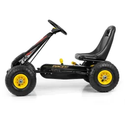 Milly Mally Thor czarny gokart na pedały 3+