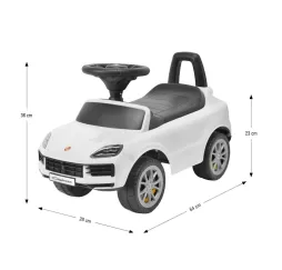 Porsche Cayenne S jeździk biały Milly Mally