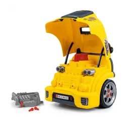 Milly Mally Zestaw mechanik warsztat silnik rozkręcalny N-Gine żółty