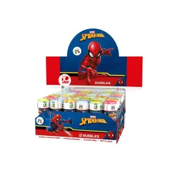 Spiderman bańki mydlane 60 ml display 36 szt. Artyk