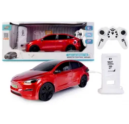 Artyk Auto R/C czerwone – pojazd RC ze stacją ładowania