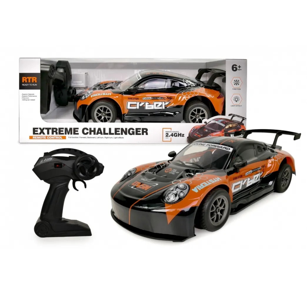 Artyk Auto R/C pomarańczowe – pojazd RC 2.4 GHz