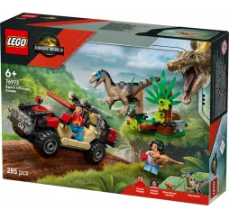 LEGO Jurassic World klocki Ucieczka przed raptorem