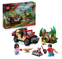 LEGO Jurassic World klocki Ucieczka przed raptorem