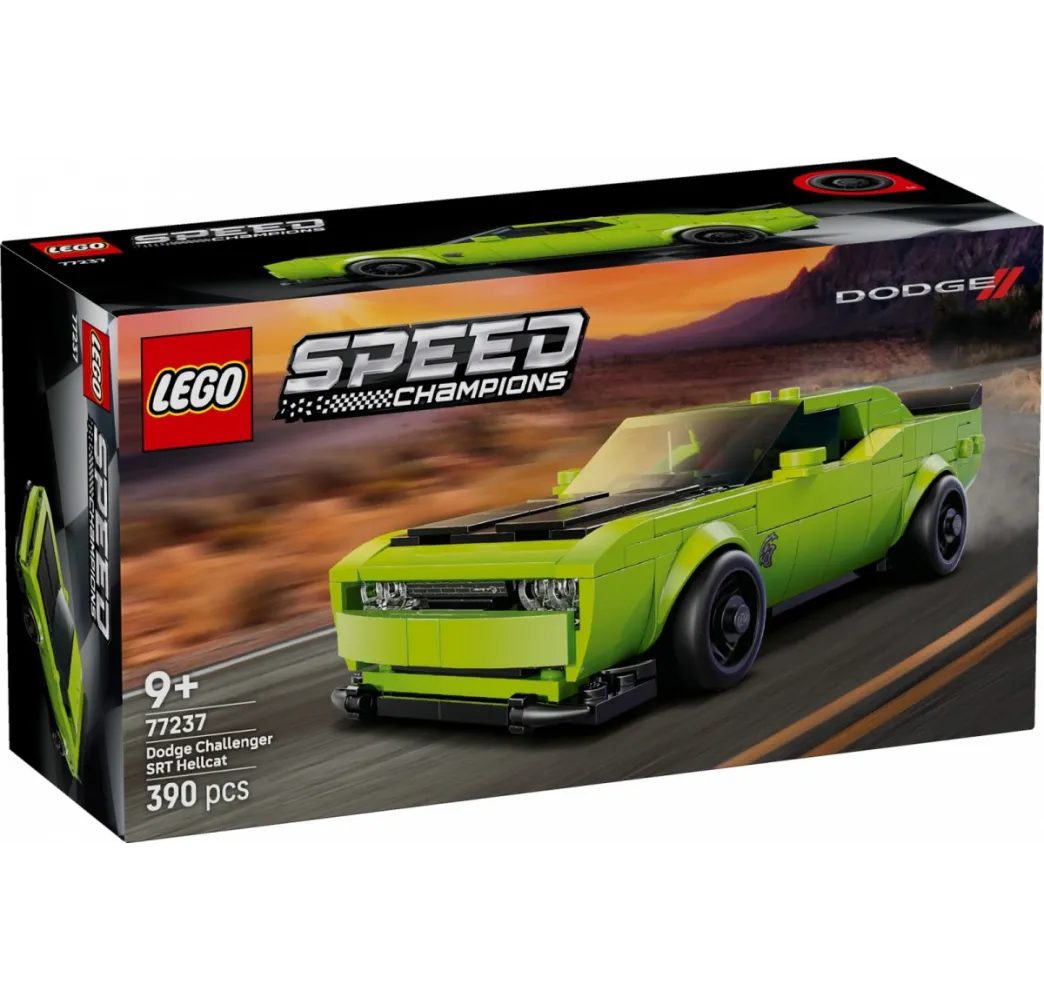 LEGO Speed Champions Dodge Challenger SRT Hellcat 9+