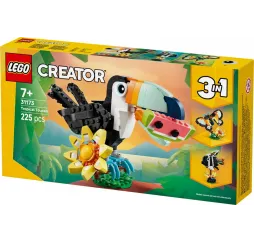 LEGO Creator Tropikalny tukan – klocki konstrukcyjne