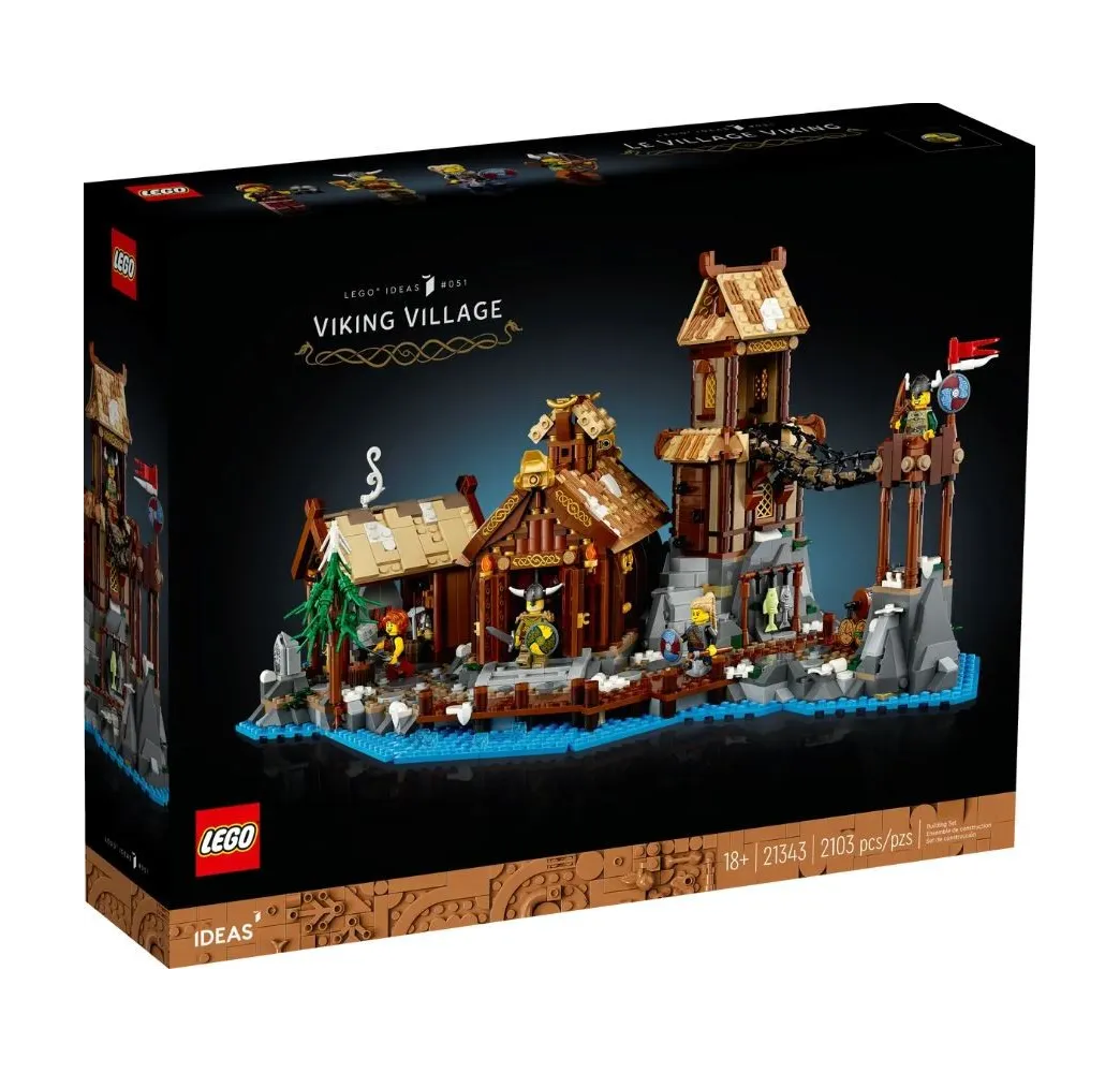 LEGO Ideas Wioska Wikingów – klocki konstrukcyjne