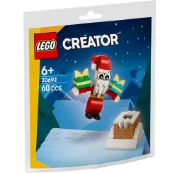 Święty Mikołaj i komin LEGO Creator – klocki 6+