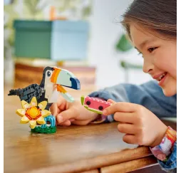 LEGO Creator Tropikalny tukan – klocki konstrukcyjne