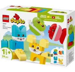 LEGO DUPLO Kreatywne zwierzaki 3 w 1 – klocki edukacyjne