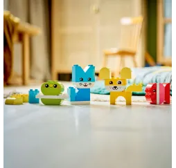LEGO DUPLO Kreatywne zwierzaki 3 w 1 – klocki edukacyjne