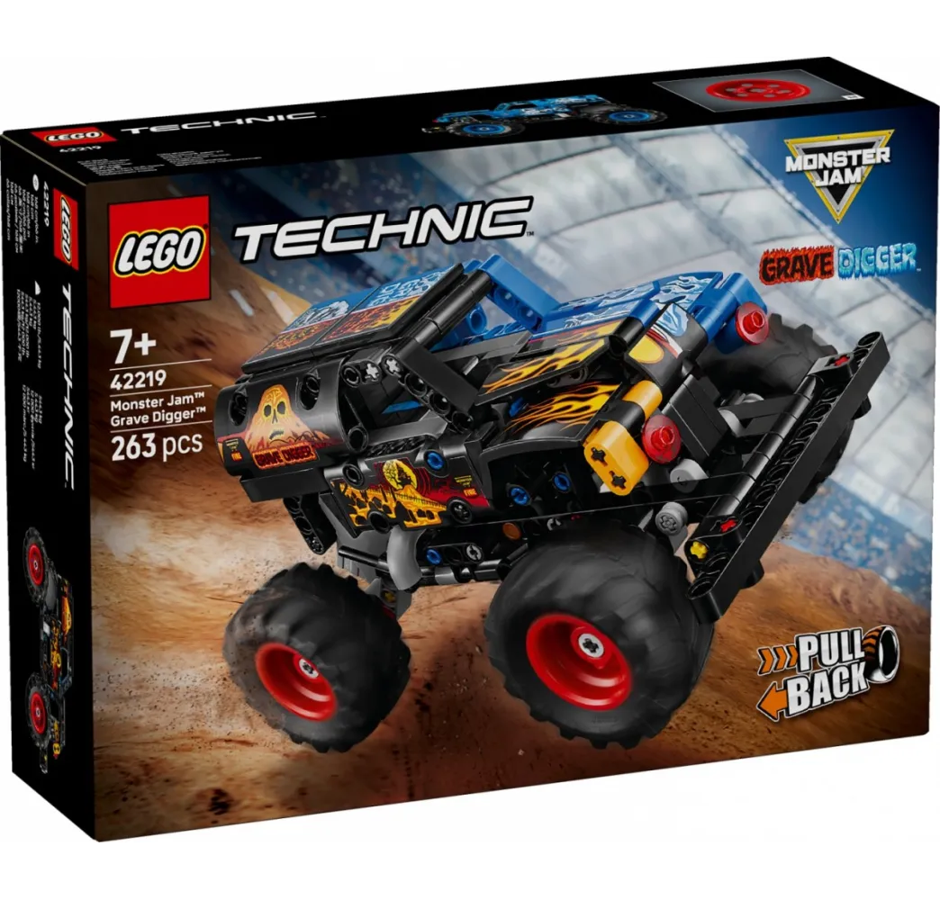 LEGO Technic Grave Digger Ogień i lód – klocki 7+