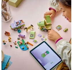 LEGO Friends Przyczepa z koniem – klocki konstrukcyjne