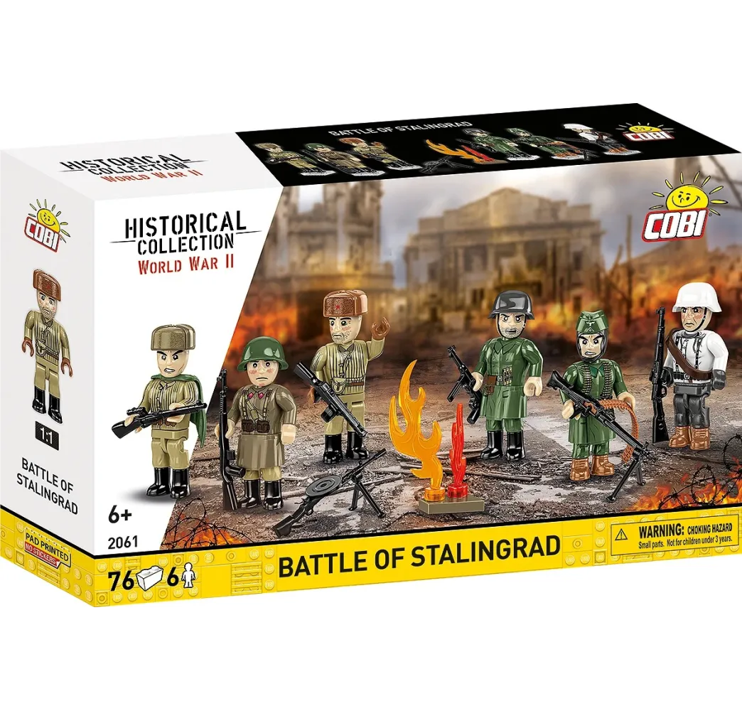Bitwa o Stalingrad klocki konstrukcyjne COBI 76 el.