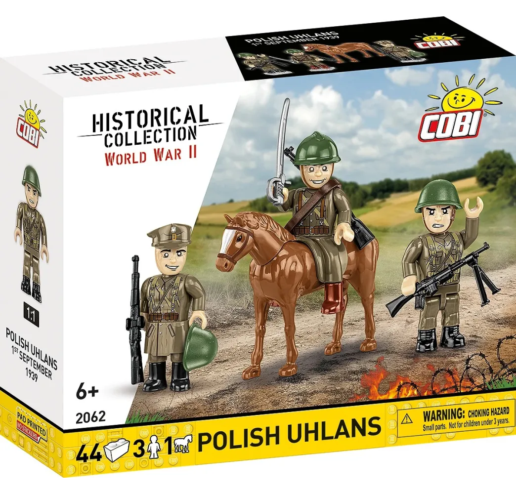 Cobi Polscy Ułani – figurki kolekcjonerskie 6+