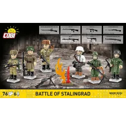 Bitwa o Stalingrad klocki konstrukcyjne COBI 76 el.