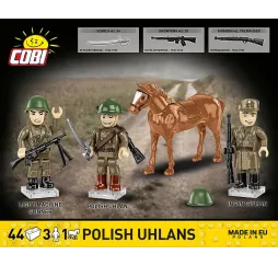 Cobi Polscy Ułani – figurki kolekcjonerskie 6+