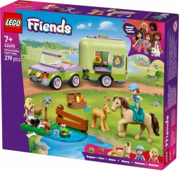 LEGO Friends Przyczepa z koniem – klocki konstrukcyjne