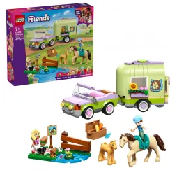 LEGO Friends Przyczepa z koniem – klocki konstrukcyjne