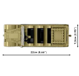 Cobi Sd.Kfz.8 z Flak 36 – klocki konstrukcyjne