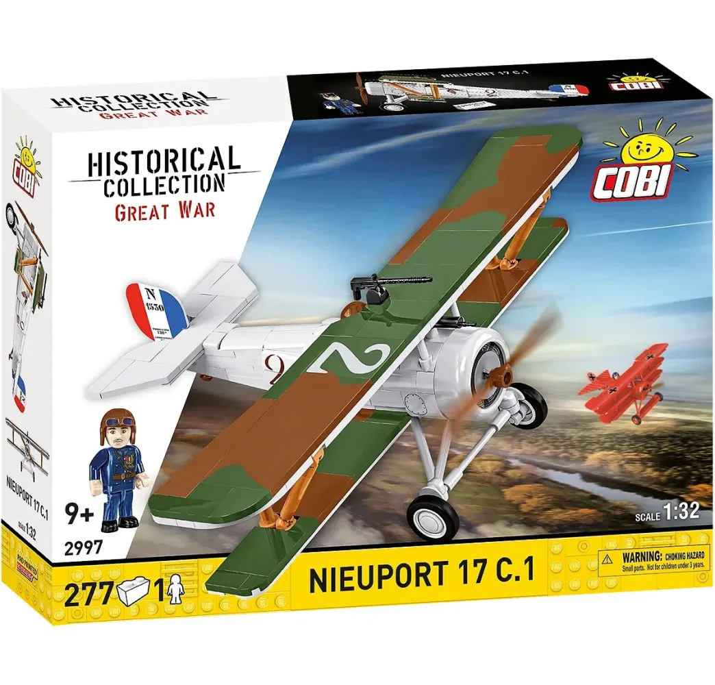 Cobi Nieuport 17 C.1 – klocki konstrukcyjne 277 el.