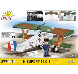 Cobi Nieuport 17 C.1 – klocki konstrukcyjne 277 el.