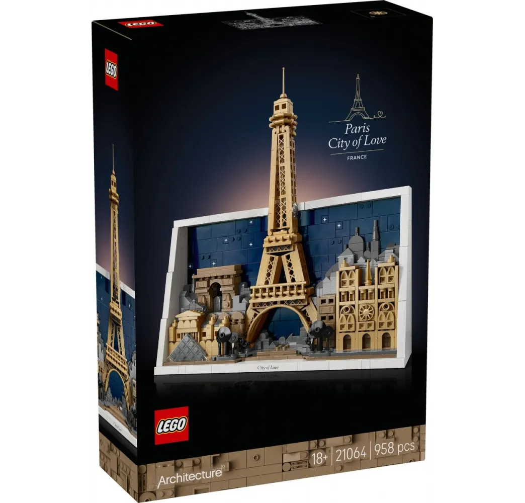 LEGO Architecture Paryż – klocki konstrukcyjne
