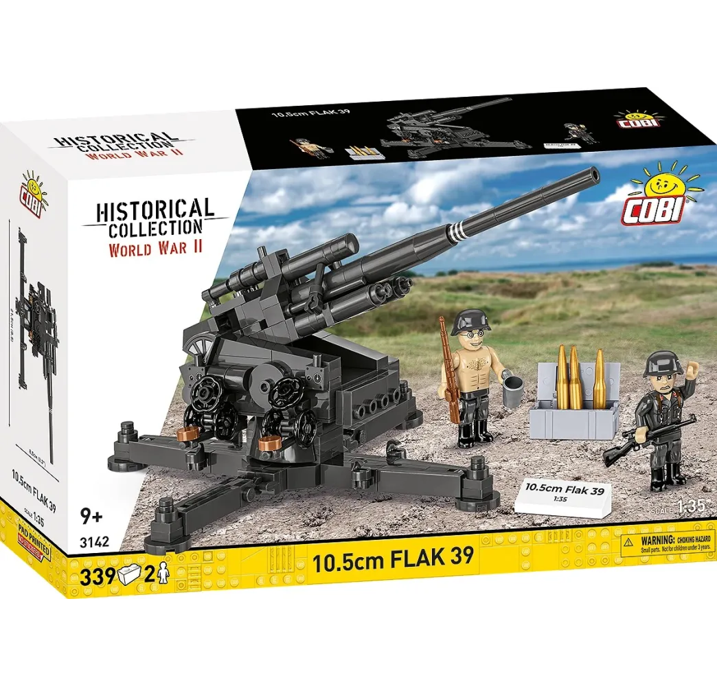 10,5 cm Flak 39 klocki konstrukcyjne Cobi 339 el.