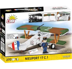 Cobi Nieuport 17 C.1 – klocki konstrukcyjne 277 el.