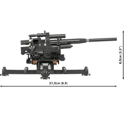 10,5 cm Flak 39 klocki konstrukcyjne Cobi 339 el.