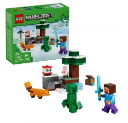 Minecraft Steve w tajdze – klocki LEGO 6+