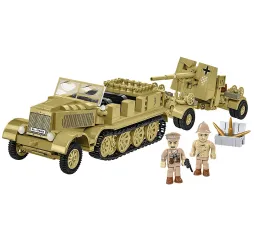 Cobi Sd.Kfz.8 z Flak 36 – klocki konstrukcyjne