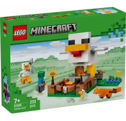LEGO Minecraft Farma kurczaków – klocki 7+