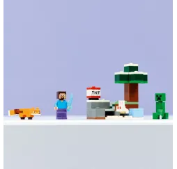 Minecraft Steve w tajdze – klocki LEGO 6+