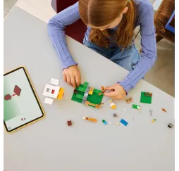 LEGO Minecraft Farma kurczaków – klocki 7+