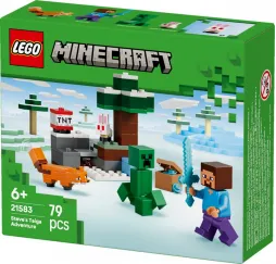 Minecraft Steve w tajdze – klocki LEGO 6+