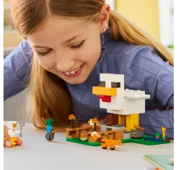 LEGO Minecraft Farma kurczaków – klocki 7+