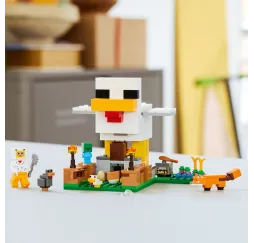 LEGO Minecraft Farma kurczaków – klocki 7+