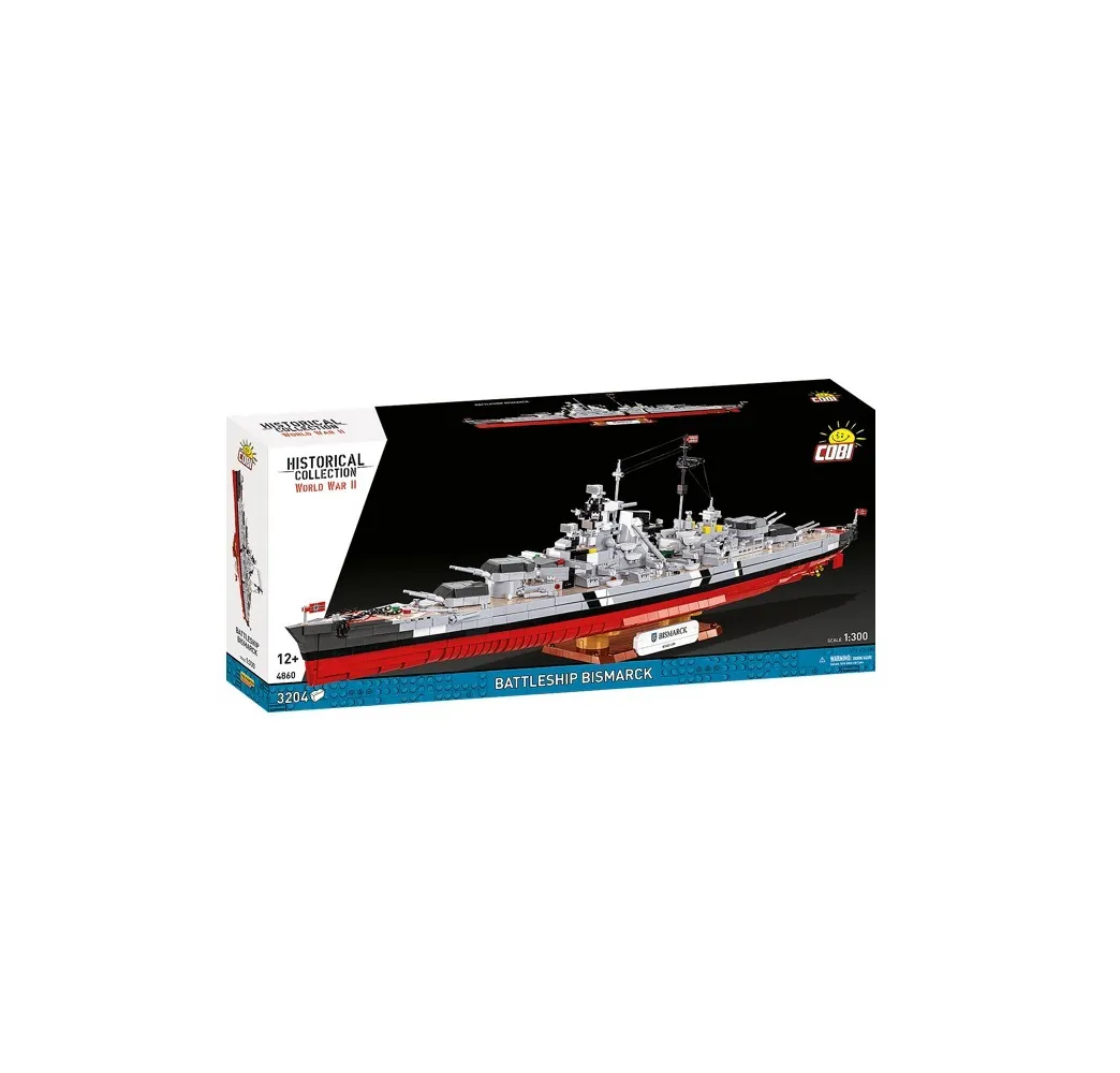 Bismarck Cobi – klocki konstrukcyjne 3204 el.