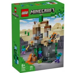 LEGO Minecraft Loch zombie – klocki konstrukcyjne 8+