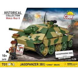 Jagdpanzer 38(t) Chwat – klocki konstrukcyjne COBI