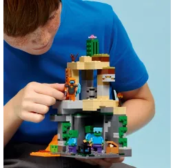 LEGO Minecraft Loch zombie – klocki konstrukcyjne 8+